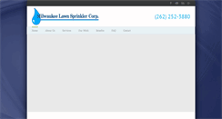 Desktop Screenshot of milwaukeelawnsprinkler.com
